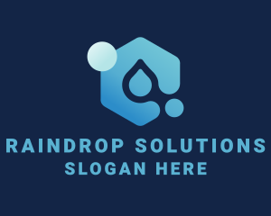 Water Supply Droplet  logo design