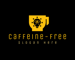 Energy Coffee Cup Cafe logo design