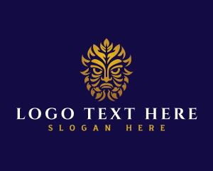 Maori Ethnic Mask logo