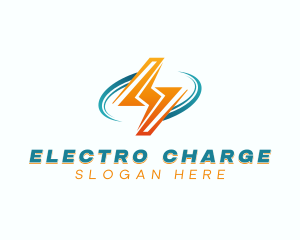 Electrical Thunder Lightning logo design