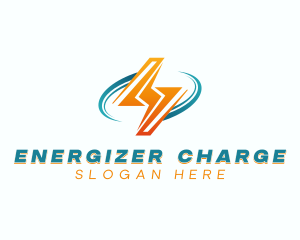 Electrical Thunder Lightning logo design