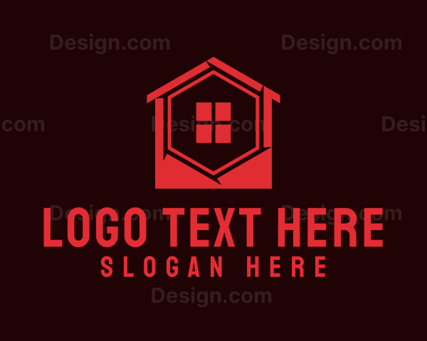 Builders Geometric House Logo