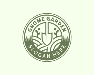 Yard Garden Shovel  logo design