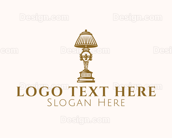 Victorian Ornate Lamp Logo