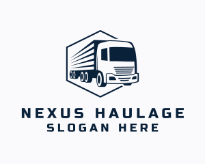 Cargo Trailer Truck logo design