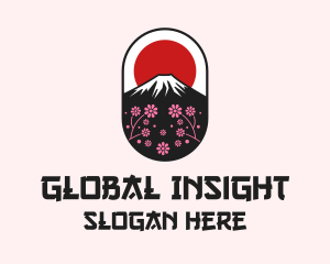 Mount Fuji Cherry Blossom logo