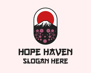 Mount Fuji Cherry Blossom logo