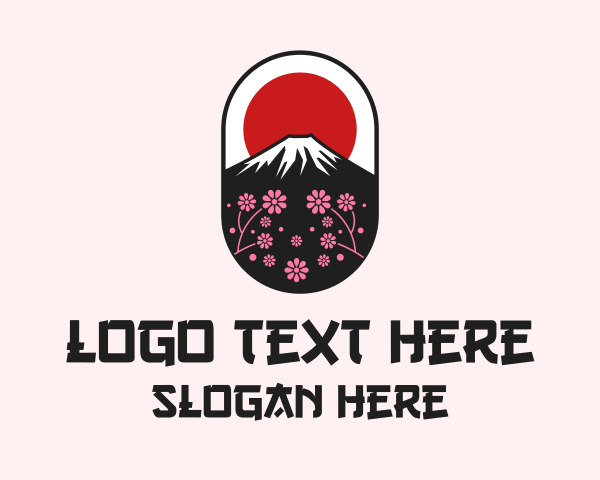 Mount Fuji Cherry Blossom logo