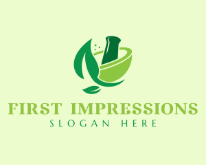 Traditional Herbal Medicine logo design