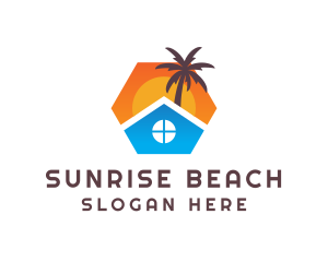 Summer Beach House logo design