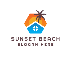 Summer Beach House logo design