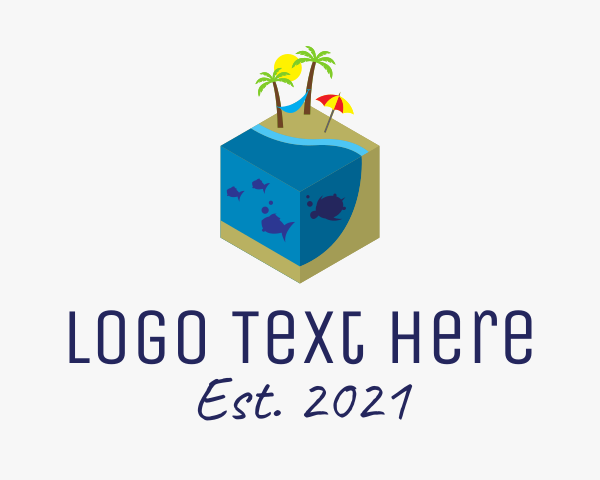 Isometric Island Resort  logo