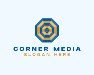 Generic Octagon Umbrella logo design