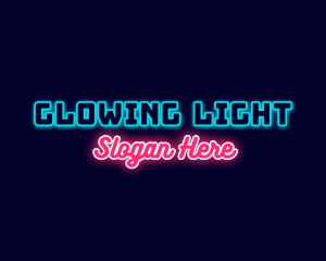 Neon Arcade Light logo design