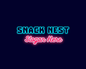 Neon Arcade Light logo design