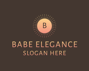 Elegant Sunshine Hotel logo design