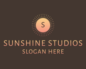 Elegant Sunshine Hotel logo design