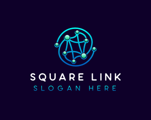 Link Network Technology logo design