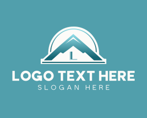 Mountain Lettermark Landscape logo