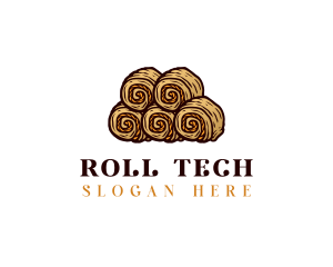 Sweet Cinammon Rolls logo design