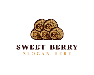 Sweet Cinammon Rolls logo design