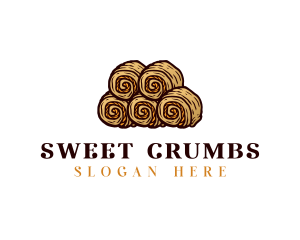 Sweet Cinammon Rolls logo design