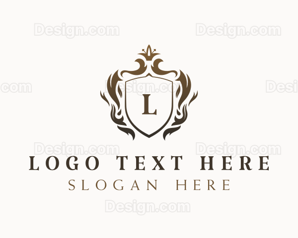 Luxury Shield Royal Firm Logo