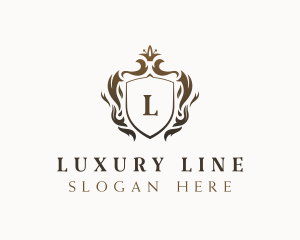 Luxury Shield Royal Firm logo design