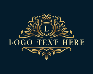 Luxury Organic Leaf  logo