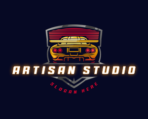 Race Car Garage logo design