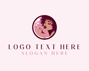 Smoking Sexy Woman logo