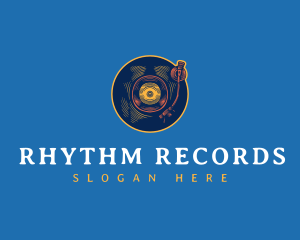 Vinyl Record Music logo