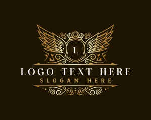 Luxury Wing Crown logo