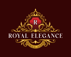 Crest Royal Crown logo design