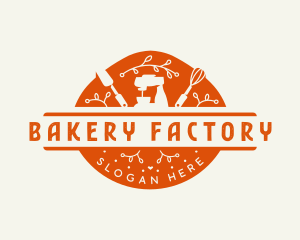 Bakery Baking Mixer logo design