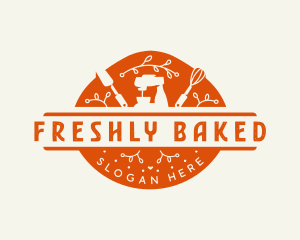 Bakery Baking Mixer logo design