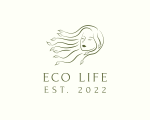 Eco Hair Salon logo design