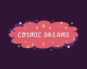 Magical Cosmic Cloud logo design