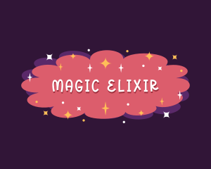 Magical Cosmic Cloud logo design