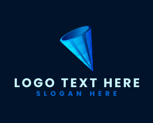 3D Digital Cone  logo