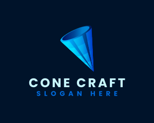 3D Digital Cone  logo