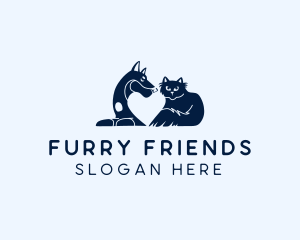 Furry Pet Veterinary logo design