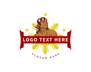 Native Filipino Hero logo