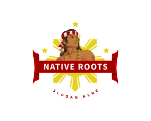 Native Filipino Hero logo