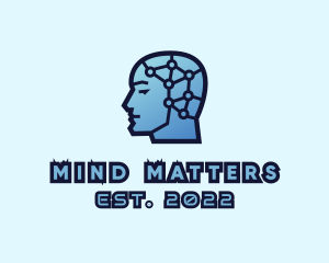 Human Mind Intelligence logo design