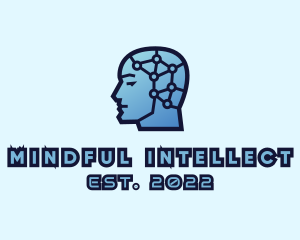 Human Mind Intelligence logo design