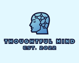 Human Mind Intelligence logo design