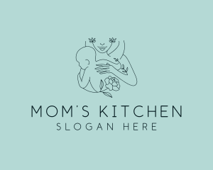 Mother Baby Maternity logo design