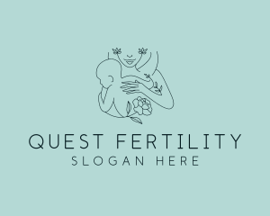 Mother Baby Maternity logo design