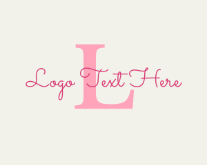 Feminine Boutique Fashion Logo